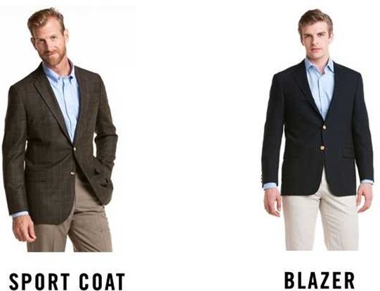 difference between blazer and sports coat